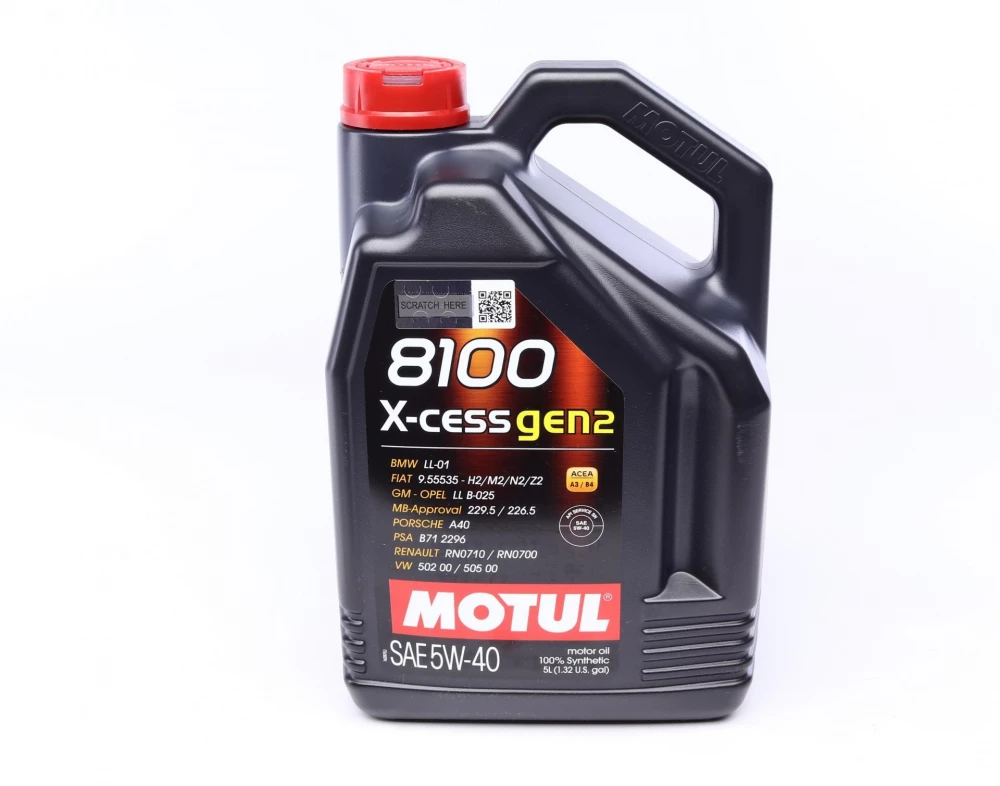 Олива 5W40 X-cess 8100 gen2 (5L)